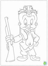 Elmer Fudd Pages Coloring Template sketch template
