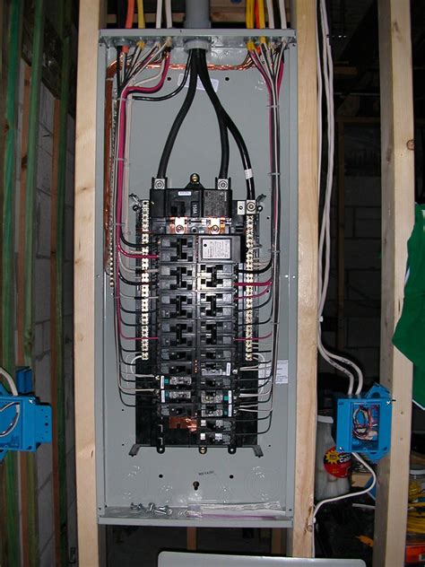 electrical panel finished siemens   ampere main pa flickr