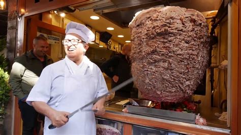 strictly dumpling massive 400 pound doner kebab in istanbul turkey
