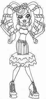 Draculaura Coloring Pages Screams Sweet Monster High Elfkena Deviantart Girls Visit Bratz Printable Sheets sketch template