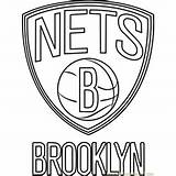 Coloring Pages Brooklyn Nets Nba Lakers Angeles Los Coloringpages101 sketch template