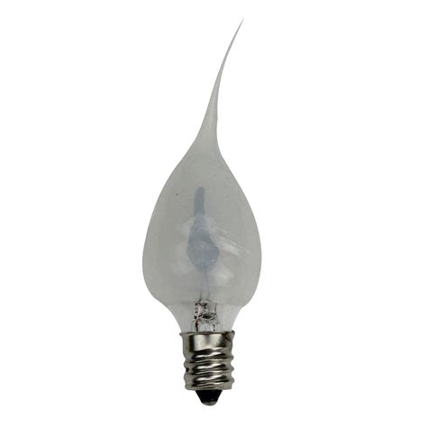 darice clear silicone flicker flame electric candle lamp replacement light bulb ebay