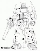 Optimus G1 Transformer Bots Mewarnai Bumblebee Ausmalbilder Megatron Coloringhome Devastator Disguise sketch template