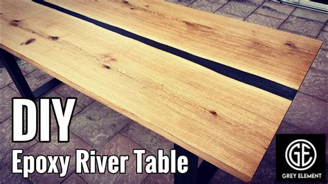 epoxidharz tisch ganz einfach selber bauen river table anleitung
