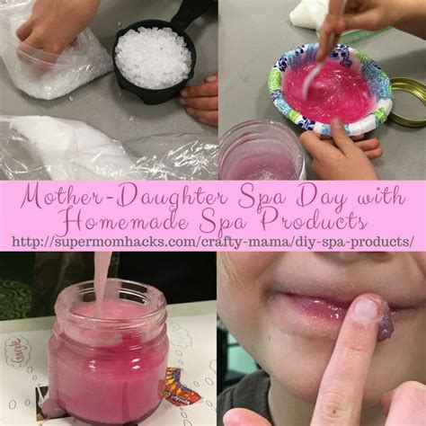 mother daughter spa day  diy spa products super mom hacks
