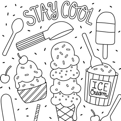 stay cool coloring page  neighborgoods