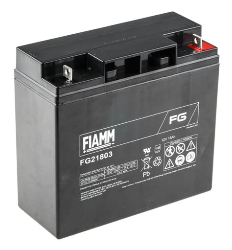 fg fiamm fiamm  fg sealed lead acid battery ah   rs components