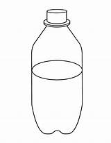 Bottle Colouring Coloring Clipart Gif Webstockreview Pages sketch template