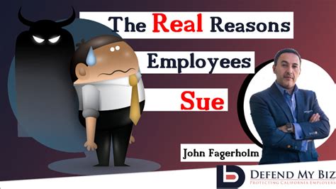 The Real Reason Employees Sue
