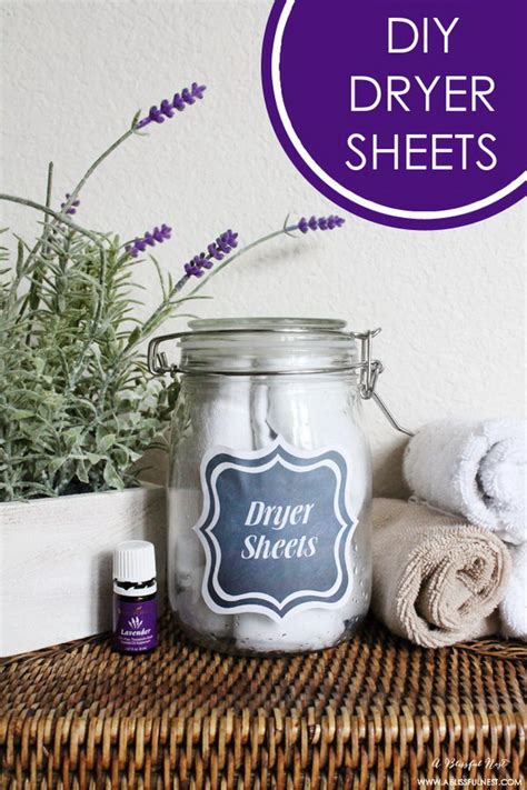 Homemade Dryer Sheets With Lots Of Tutorials