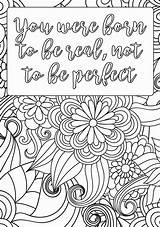 Coloring Pages Positive Printable Mindset Self Sheets Affirmations Esteem Growth Affirmation Kids Colouring Own Book Quote Resilience Adults Words Create sketch template
