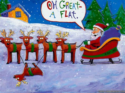 funny christmas wallpapers   plunged  debt