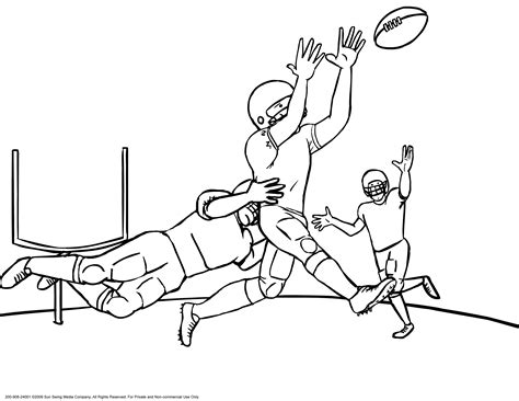football tackle coloring pages clip art library