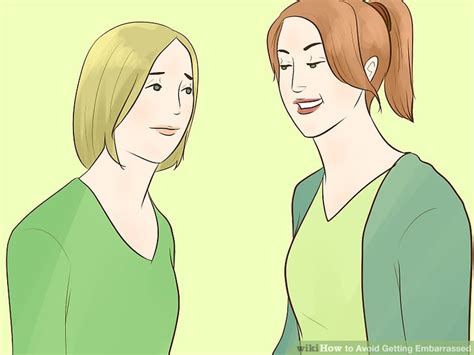 how to avoid getting embarrassed 13 steps with pictures