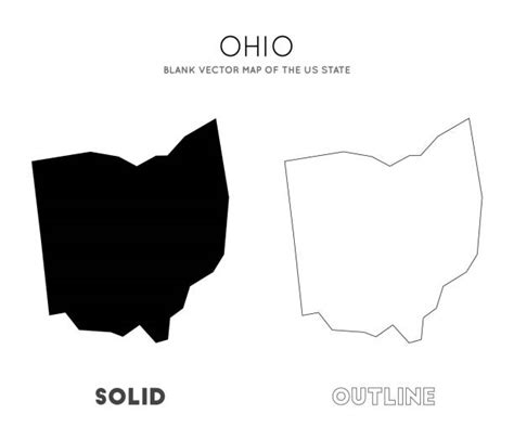 silhouette   ohio illustrations royalty  vector graphics