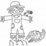 Yoobi Coloring Pages Sheets Scarecrow Activity sketch template