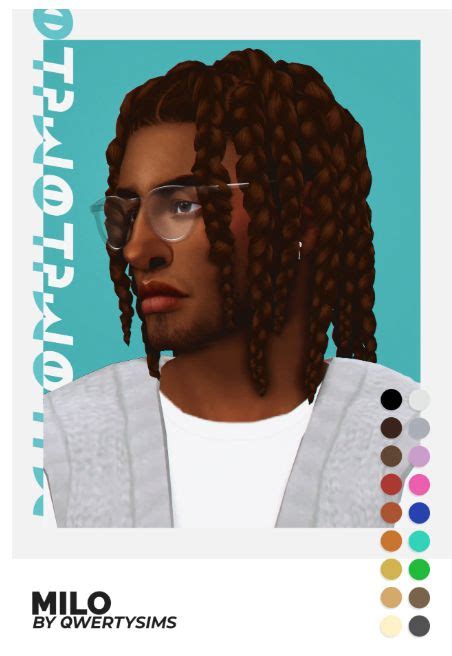 sims  black hair mods blackzoom