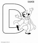 Coloring Pages Sesame Street Letter Count Dancing Printable Print Von Look Other sketch template