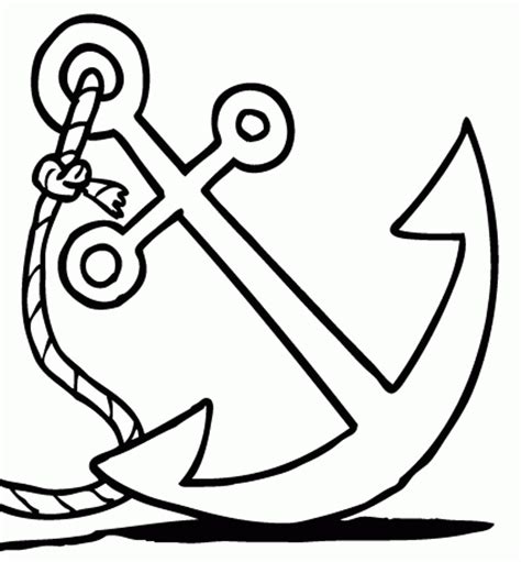 anchor coloring page coloring home
