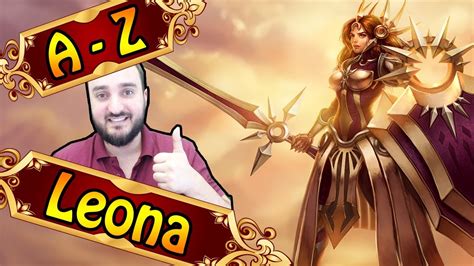 leona support der beste cc engage support league  legends youtube