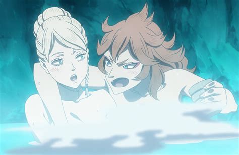 image charlotte and mereoleona in the hot spring png