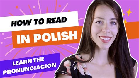 Learn How To Read In Polish Learn Polish Fast Youtube