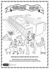 Tabernacle Coloring Pages Terumah Print Kids Bible School Sunday Parshat Challah Crafts Template Drawing Jewish sketch template