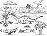 Ceratosaurus Amargasaurus sketch template