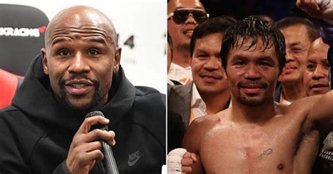floyd mayweather vs manny pacquiao rematch talks this week both boxers