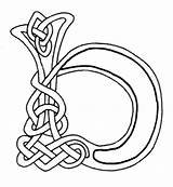 Celtic Alphabet Letters Letter Fonts Coloring Printable Designs Crafts Find Individually Designed Unique Marcels Kid Mandala sketch template