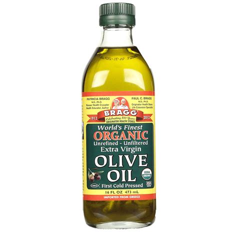 bragg organic extra virgin olive oil  fl oz evitaminscom