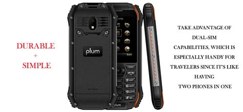Plum Ram 7 Rugged 3g Gsm Phone Unlocked Ip68 Military Grade Att