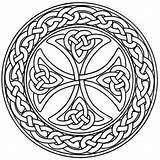 Celtic Coloring Pages Mandalas Mandala Color Monday Printable Stained Glass Pattern Designs Colouring Knots Book Keltische Adults Para Tattoo sketch template