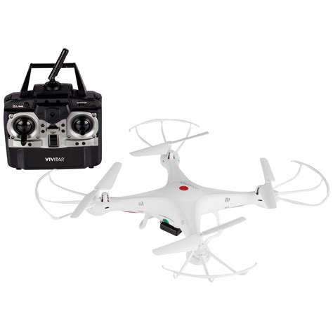 vivitar drc   ghz aerial drone  hd camera white walmartcom