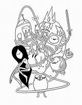 Hora Coloring Aventuras Personajes Perigo Marceline Pages5 Tudodesenhos Sponsored sketch template
