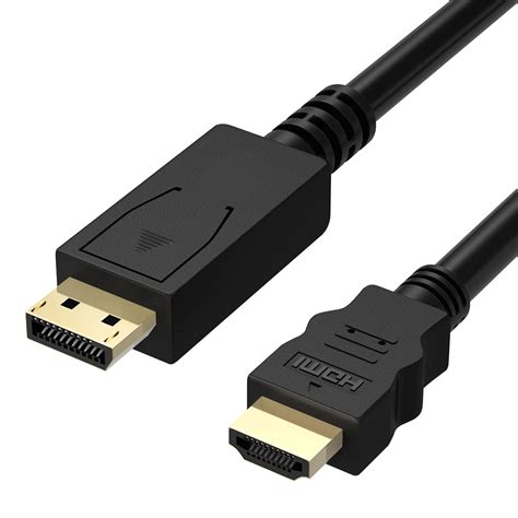 fosmon displayport male  hdmi cable male  ic ft gold plated