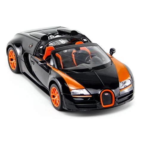muscle type car bugatti veyron  static alloy cars model limited edition model color box