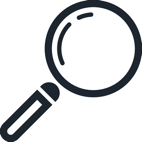 magnifying glass icon search icon  png