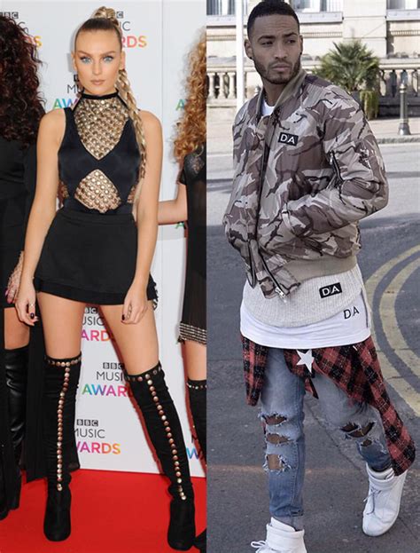 [pics] Leon King And Perrie Edwards Dating He Visits Her Music Video Set