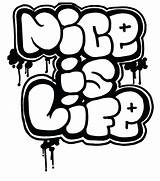 Bubble Letters Coloring Pages Letter Graffiti Words Word Names Nice Life Quotes Color Friends Clipart Sheets Adults Success Colored Printable sketch template