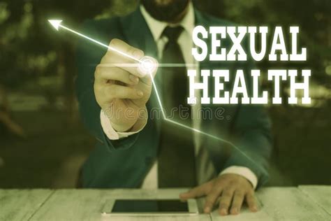 text sign showing sexual health conceptual photo positive