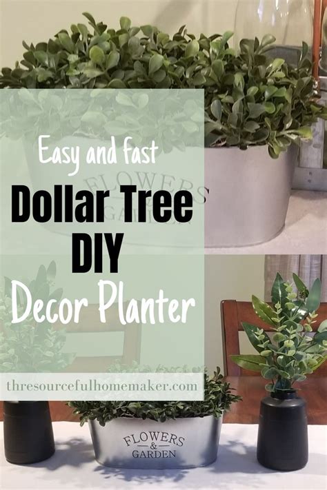 easy dollar tree diy decor planter dollar tree diy diy
