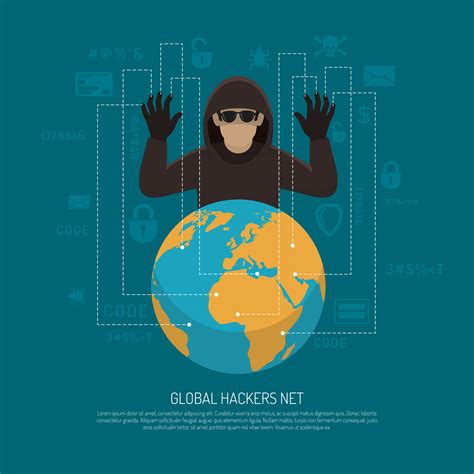 global hackers net symbolic background poster  vector art  vecteezy