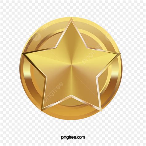 golden badges white transparent golden star badge star clipart