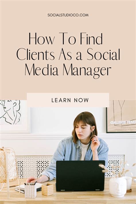 find social media manager clients   freelance social media