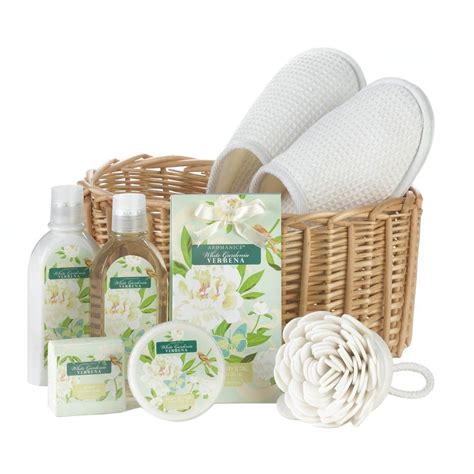 white gardenia spa set bath gift set spa gift basket white gardenia