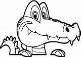 Gator Drawing Clipartmag Cartoon sketch template