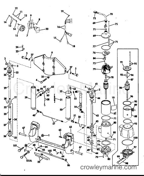 evinrude tilttrim wiring diagram schema digital