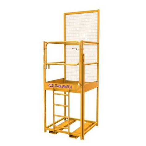 raised forklift safety cage forklift attachments