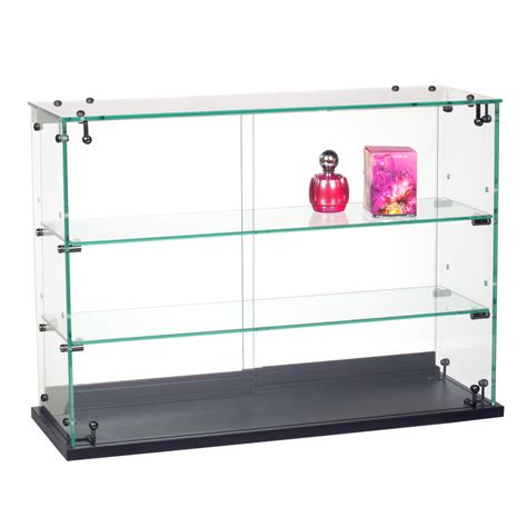 Retail And Services Glass Countertop Display Case Store Fixture Showcase